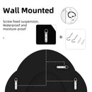 Axyaa Crystal Arch Vanity Mirror with Crushed Diamonds for Home and Hotel Wall Decor