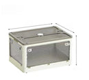 Xl Clothes Storage Box Organizer with Lid, Wheels & Stackable Design by Axyaa