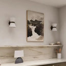 Axyaa Fabric Wall Lamp: Retro Japanese LED Bracket Light for Living Room Bedroom