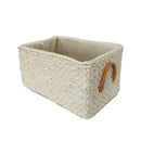Wicker Laundry Basket with Handles by Axyaa - Home Decor, Toy Storage, Clothes Container