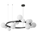 Axyaa Magic Bean Glass Chandelier - Luxury Nordic Minimalist Lighting