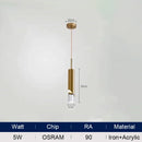 Axyaa Copper Crystal Chandelier for Modern Spaces