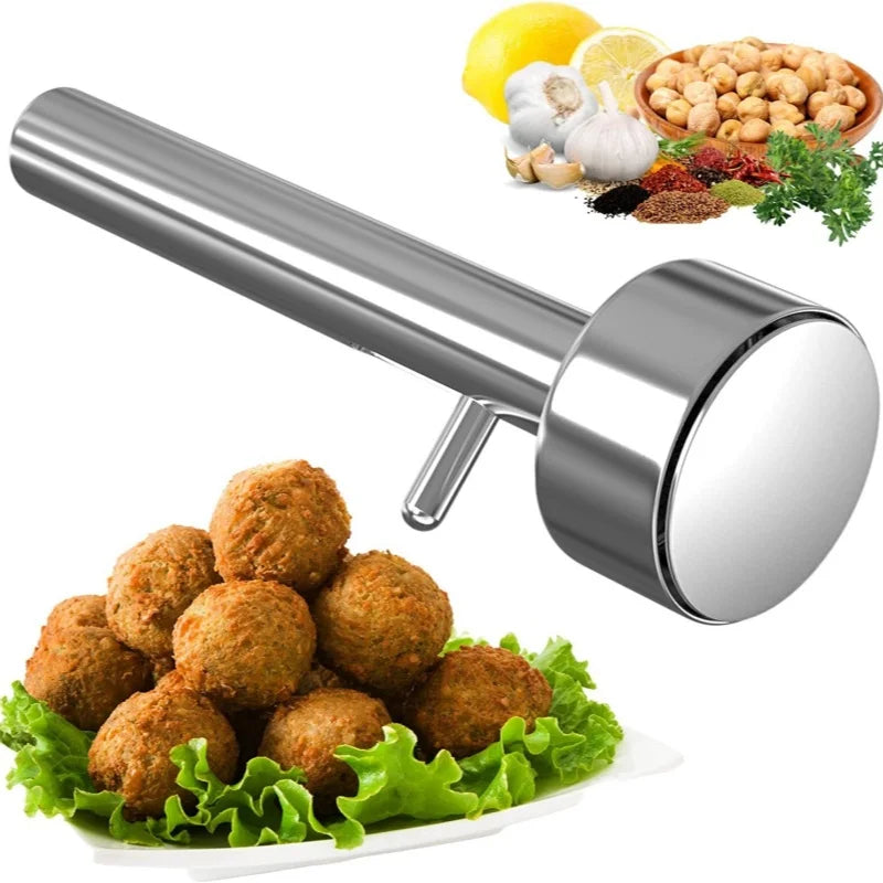 Axyaa Stainless Steel Meatball Maker & Rice Ball Shaper for Kitchen Accents
