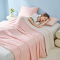 Axyaa Cool Silk Summer Quilt - High Gram Weight Skin-Friendly Bedding