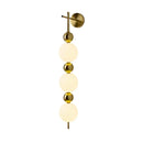 Axyaa Nordic Circle Wall Lamp for Minimalist Bedroom and Living Room