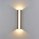 Axyaa Outdoor LED Wall Lamp: Waterproof Aluminum Garden Sconce Light Fixtures