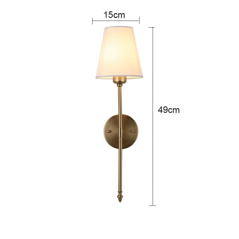 Axyaa Nordic Wall Lamp for Bedroom, Living Room, Office, Hotel & Study