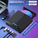 Axyaa USB 3.0 External CD DVD RW Optical Drive for PC Laptop