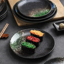 Axyaa 6" & 8" Ceramic Dinner Plate Set for Home and Restaurant Use