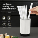 Axyaa Ceramic Chopstick Set with Anti-Slip Properties and Food Grade Flowers