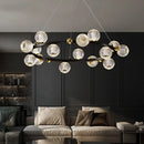 Axyaa Acrylic Magic Bean LED Pendant Light for Modern Home, Dining Room, and Living Room