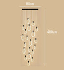 Axyaa Modern LED Pendant Chandeliers for Indoor Lighting