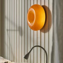 Axya Donut Wall Lamp: Retro Bauhaus Design for Living Room, Bedroom, or TV Wall