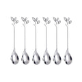 Axyaa Stainless Steel Ice Cream Scoop Set of 6 Pieces