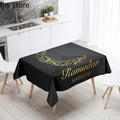 Axyaa Ramadan Kareem Decor Tablecloth - Waterproof & Stain Resistant