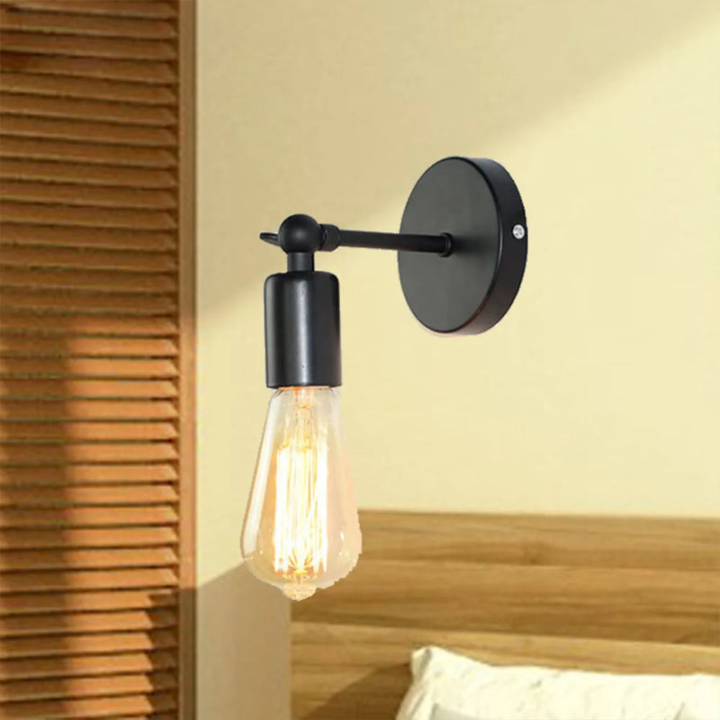 Axyaa Adjustable Nordic Sconce Wall Lamp E27 for Home Decor