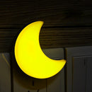 Axyaa Moon Night Light Plug Wall Cute Baby Nursery Lamp LED Nightlight