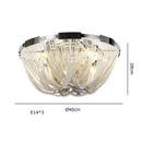 Luxury Tassel Chandelier for Hotel Villa Stairs by Axyaa