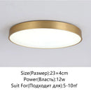 Axyaa Round LED Ceiling Light for Modern Living Spaces