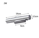 Axyaa Adjustable Angle LED Wall Lamp for Bedroom, Aluminum Nordic Design