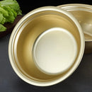 Axyaa Large Korean Aluminum Soup Pot Ramen Bowl for Home Kitchen Cooking