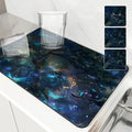 Axyaa Dream Forest Absorbent Drying Mat - Anti Slip Table Decoration Mats
