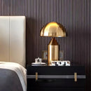 Axyaa Metal Mushroom Desk Lamp - Luxury Modern Nordic Bedroom Headboard Light