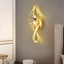 Axyaa Gold Acrylic Wall Lamp for Modern Decor & Lighting in Hallway, Bedroom, Living Room