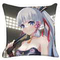 Genshin Impact Anime Cushion Cover Pillow Case for Home Decor by Axyaa