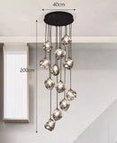 Axyaa LED Pendant Chandelier for Modern Home Decor & Indoor Lighting