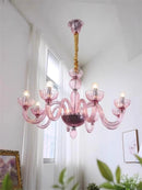 Axyaa Retro European Glass Chandelier for Stylish Spaces