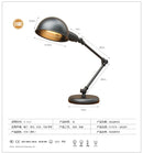 Axyaa Retro Desk Lamp: Nordic Postmodern Style for Bedroom and Living Room