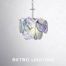 Axyaa Colored Glass French Pendant Light
