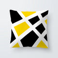 Axyaa Geometric Yellow Pillowcase for Chic Home Decor and Comfort