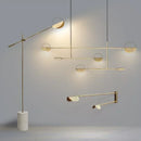 Modern Marble Floor Lamp by Axyaa LED Lights
