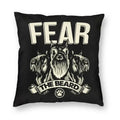 Axyaa Miniature Schnauzer Dog Cartoon Cushion Cover for Sofa - Puppy Lover's Nordic Pillow