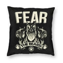 Axyaa Miniature Schnauzer Dog Cartoon Cushion Cover for Sofa - Puppy Lover's Nordic Pillow