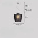 Axyaa Nordic Acrylic LED Hanging Chandelier Pendant Lamps for Home Lighting