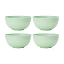 Axyaa Light Green Cereal Bowl Set for Dining, Desserts, and Camping