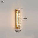 Fog Crystal Wall Lamp Axyaa LED Lighting for Living Room Bedroom Corridor Home Decor