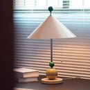 Axyaa Cream Eggshell Table Lamp for Children's Room & Bedroom Decoration