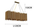 Axyaa Modern LED Pendant Chandeliers for Living and Dining Room Lighting