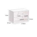 Axyaa 6-grid Desktop Drawer Organizer for Jewelry, Cosmetics, and Stationery