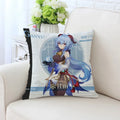 Axyaa Anime Pillow Cover 45x45, Decorative Cushion for Sofa, Bed, Home Decor