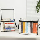 Axyaa Transparent Foldable Book Storage Bag Organizer for Student Dormitory