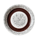 Axyaa Vintage Floral Ceramic Breakfast Plate - Small Batch Home Dining Dish