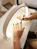 Axyaa Half Moon LED Desk Lamp - Beauty Salon & Vanity Lighting