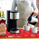 Axyaa Christmas Polka Absorbent Kitchen Mat, Antiskid & Quick Dry Dish Drying Pad