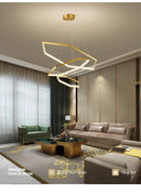 Axyaa Modern Luxury LED Chandelier for Dining and Living Room