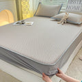 Axyaa Cooling Mattress Cover: Smooth Fiber, Breathable Flat/Fitted Sheet, Skin-friendly